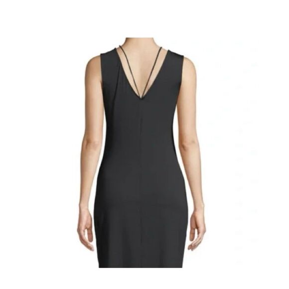 Theory Bodycon Ruched Strappy Dress - Picture 3 of 8